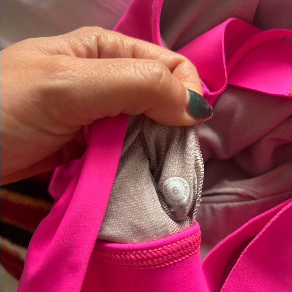 lululemon athletica Hot Pink High-Neck Sports Bra - Picture 4 of 4